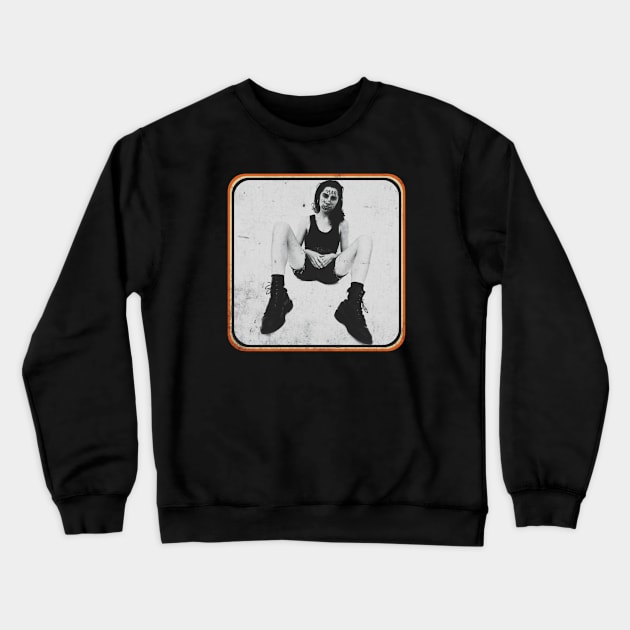 Polly Jean Retro Crewneck Sweatshirt by PrettyFunny Women